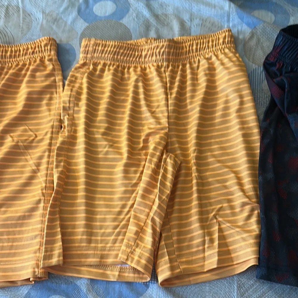 Stylish Black, Red & yellow boys shorts - bundle 7 for 10
